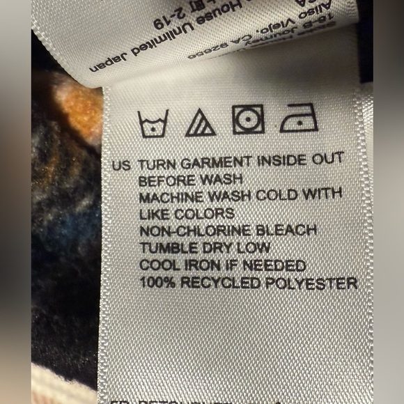 Vissla Eco-Zy Polar Flannel Large Fits Small Multicolor Plaid Sustainable - Picture 15 of 16